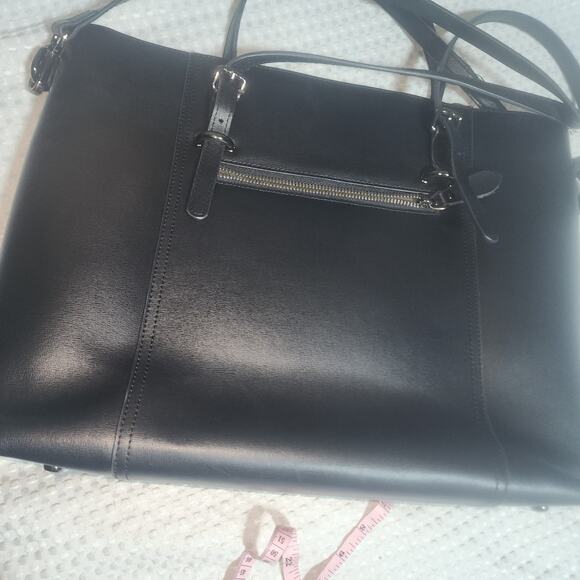 FZONE EUC BUSINESS COMPUTER XXL LEATHER TOTE BRIEFCASE STYLE BAG - Picture 13 of 13